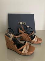 Nieuwe sandalen Liu Jo, maat 38 Hak: 12 cm hoog, Kleding | Dames, Schoenen, Liu Jo, Beige, Nieuw, Ophalen of Verzenden