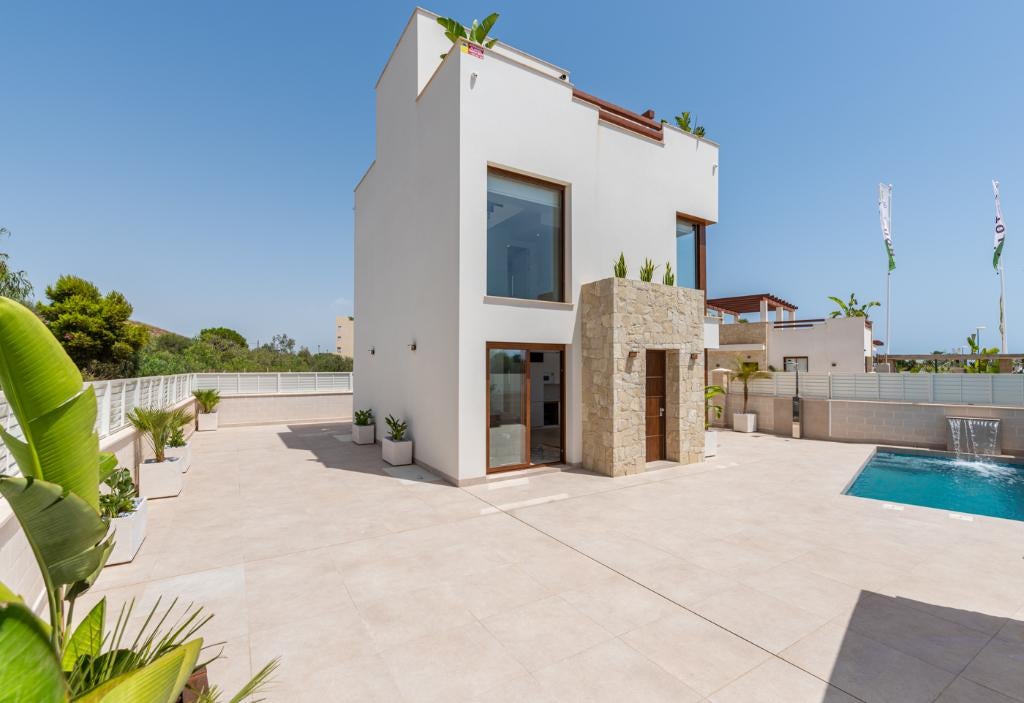 Laguna Azul – Luxe nieuwbouwvilla in Vera Playa (Almería), Immo, Village, Maison d'habitation, 125 m², 3 pièces