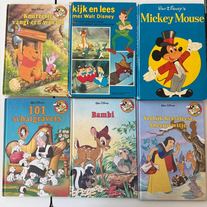 Pack de livres Disney | Mickey Mouse, Bambi, Blanche-Neige, Collections, Disney, Comme neuf, Mickey Mouse, Enlèvement ou Envoi