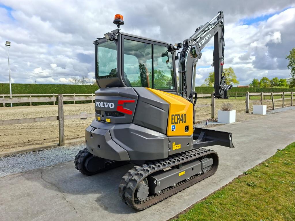 Graafkraan - minigraver volvo ECR40, Ophalen, Graafmachine