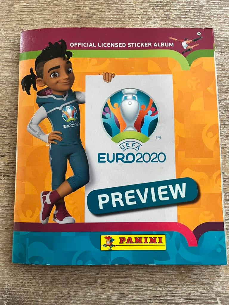 Panini preview, Ophalen, Zo goed als nieuw