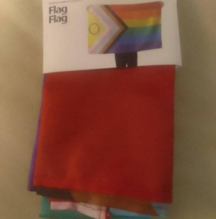 Regenboog vlag, Diversen, Vlaggen en Wimpels, Ophalen