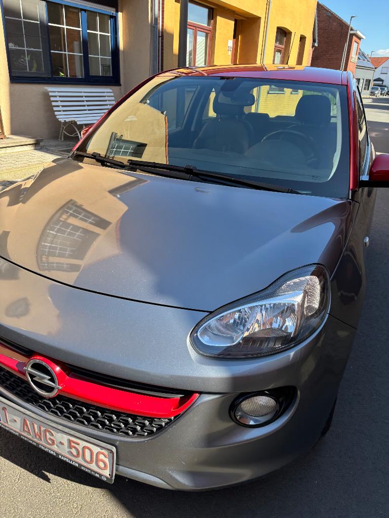 Opel Adam red&roll, Auto's, Opel, Particulier, ADAM, Benzine, 3 deurs, Handgeschakeld, Zilver of Grijs, Zwart, Stof, Ophalen