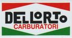 Dellorto Carburatori sticker #2, Motoren, Verzenden