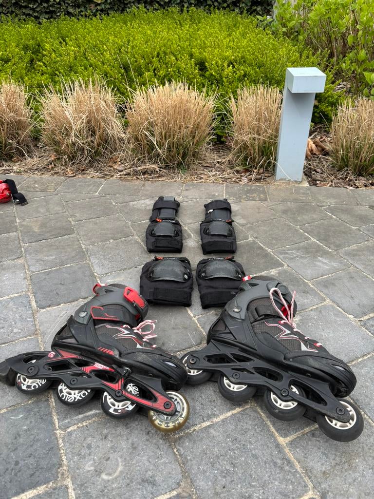 Oxelo skeelers, Sport en Fitness, Skeelers, Kinderen, Inline skates 4 wielen, Ophalen, Overige merken