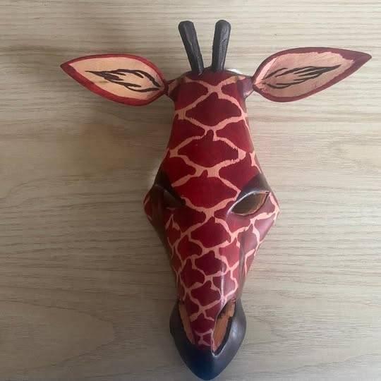 Handgemaakt Afrikaans masker, Ophalen of Verzenden