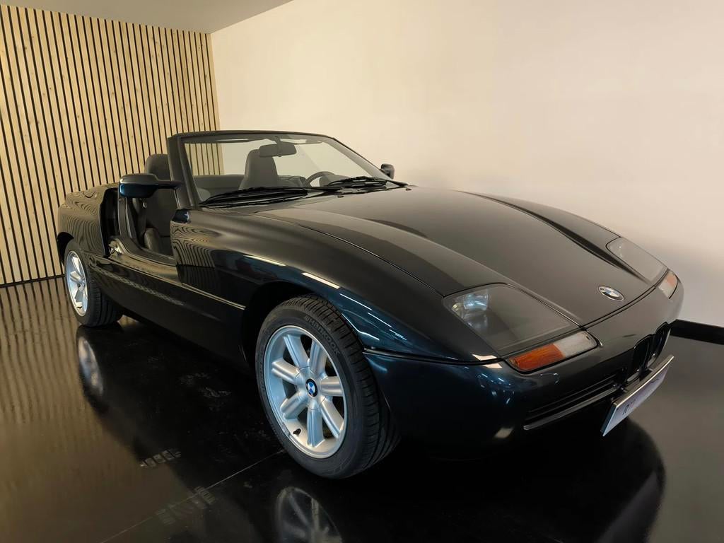BMW Z1 (bj 1991), Auto's, Oldtimers, 2500 cc, Cabriolet, Blauw, Leder