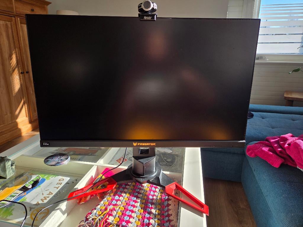 Acer Predator XB271HU is een 27‑inch WQHD gamingmonitor, Computers en Software, Monitoren, Gebruikt, 151 t/m 200 Hz, DisplayPort
