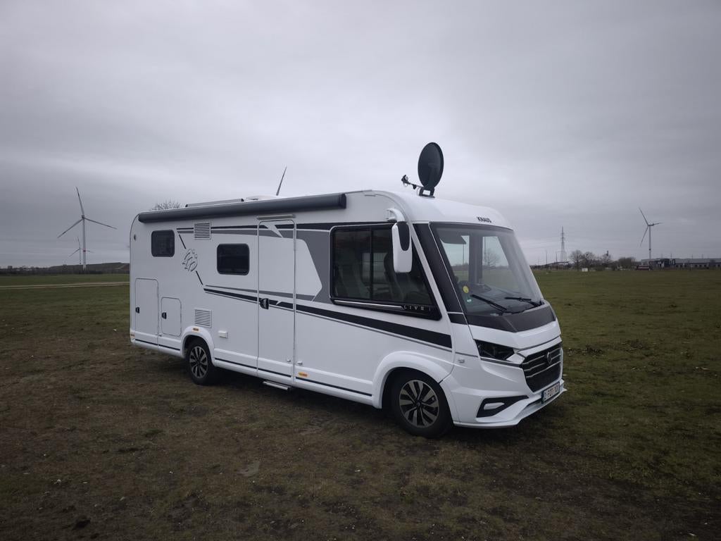 Knaus Live i 650 MEG 01/2024 garantie jusqu'au 01/2029, Caravanes & Camping, Camping-cars, Jusqu'à 4, Siège standard, Réfrigérateur