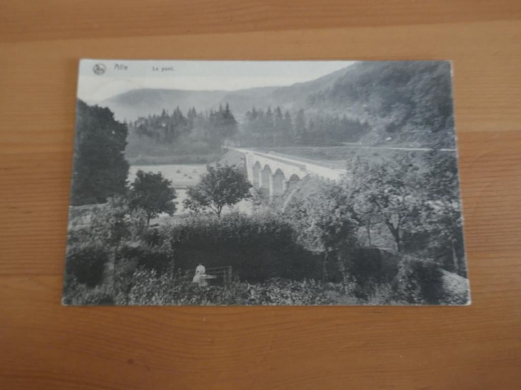 alle sur semois le pont, Verzenden, Gelopen, Namen