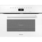 Four combiné micro-ondes 45 cm Miele H7240 BM Blanc Neuf, Neuf, Encastré, Enlèvement, 45 à 60 cm