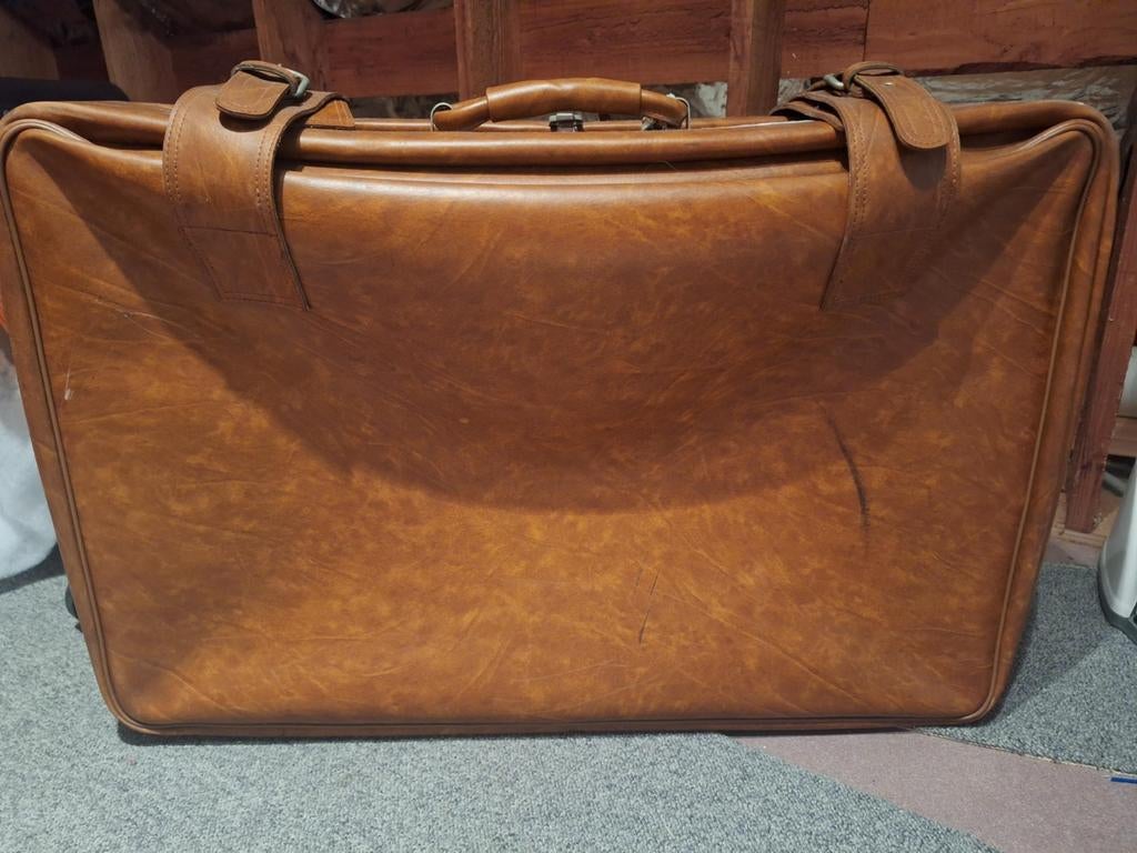 Leren koffer, Handtassen en Accessoires, Koffers, Ophalen