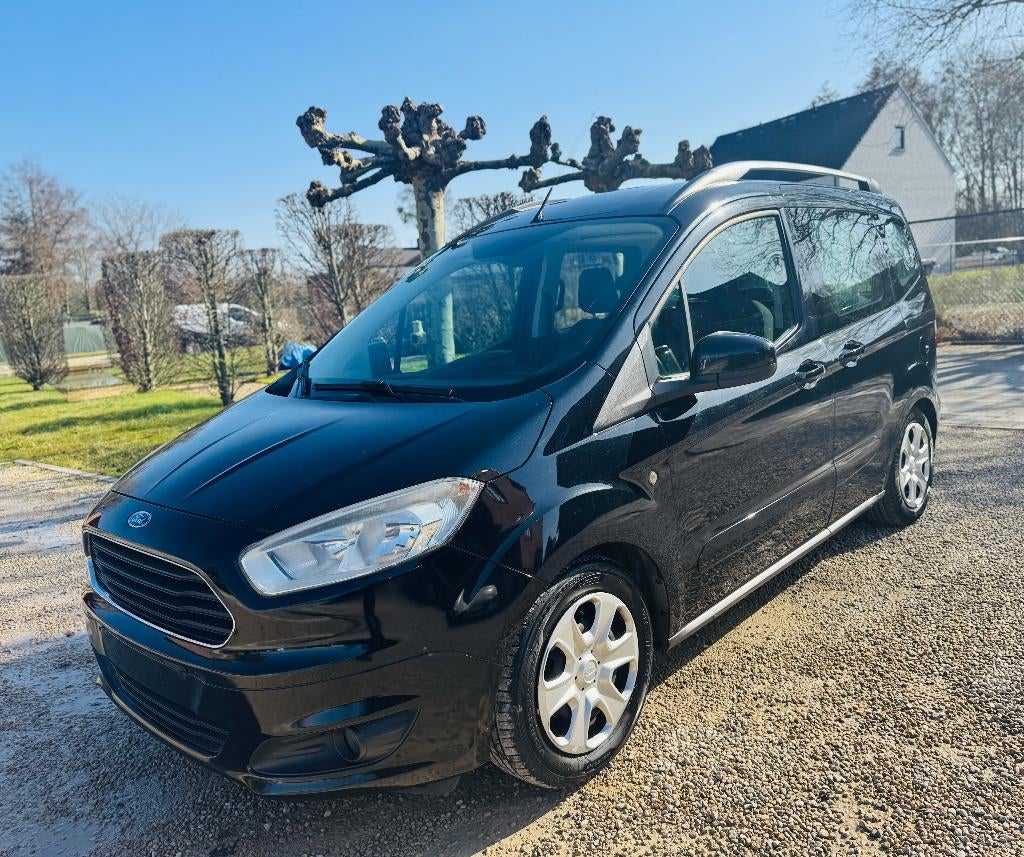 MOOIE FORD TOURNEO COURIER 1.5 TDCI AIRCO GEKEURD, Autos, Ford, Euro 5, Entreprise, 5 portes, Tissu