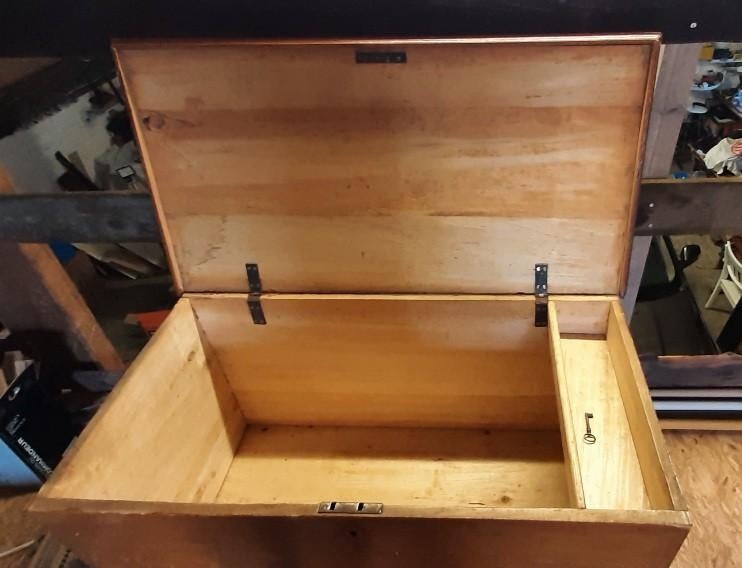 Coffre ancien, Maison & Meubles, Accessoires pour la Maison | Coffres, Enlèvement