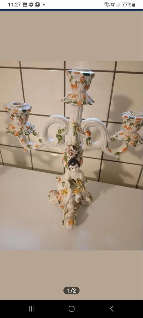 kroonluchter, Ophalen