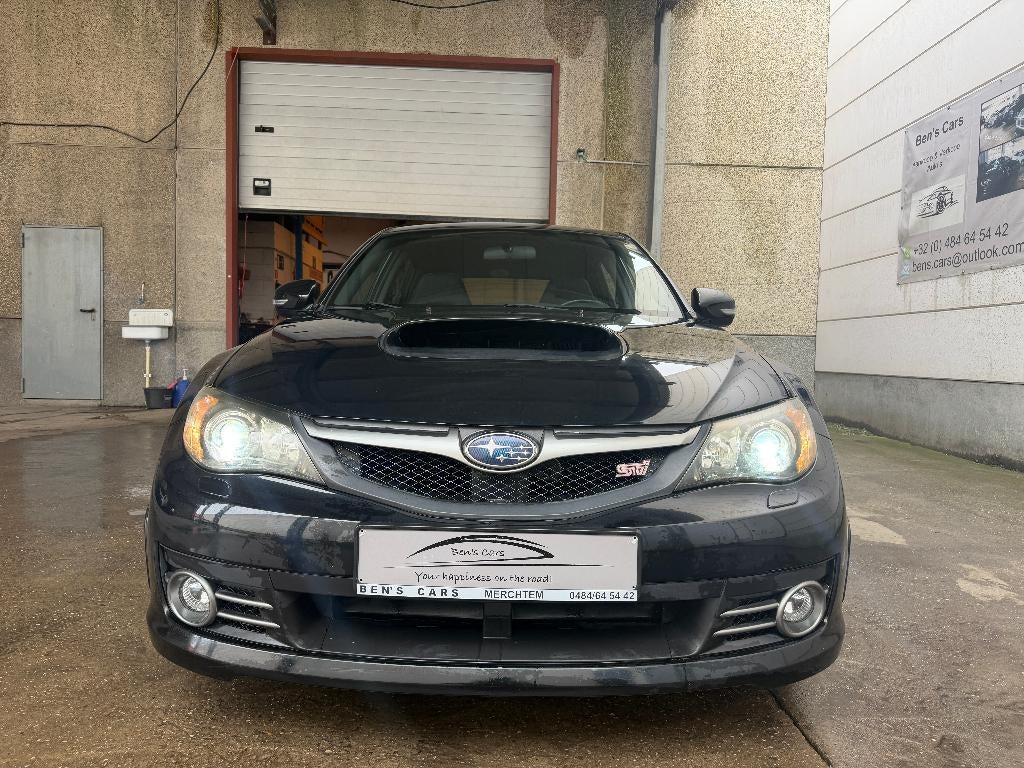 Subaru Impreza WRX STI 2.5 Turbo AWD 300pk *Lichte Vracht*, Auto's, Zwart, 4 cilinders, Zwart, 2457 cc