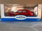 Alfa Romeo 75 Evolution rood 1/18 in gesloten verpakking, Ophalen of Verzenden, Zo goed als nieuw, Auto, Overige merken