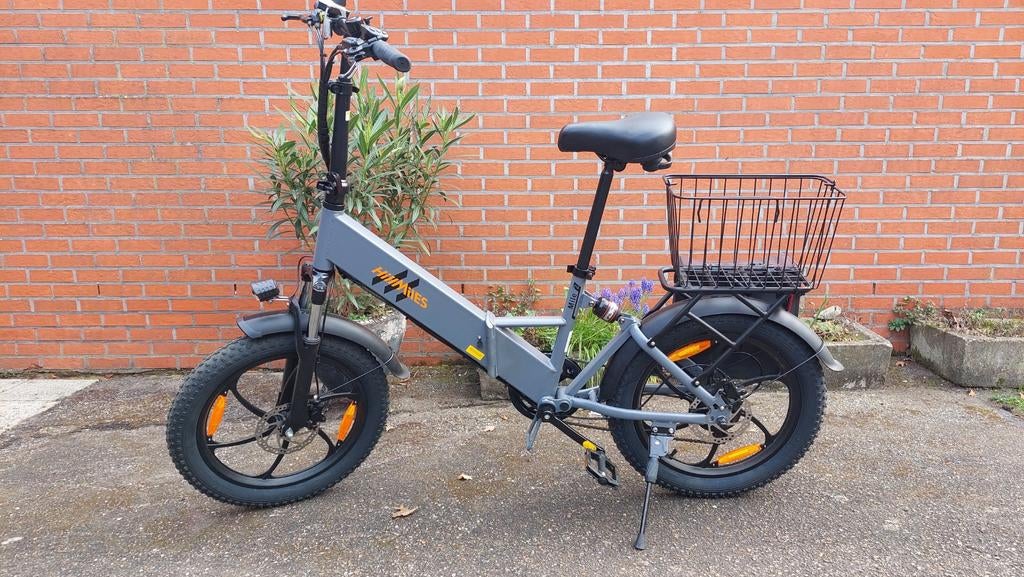 Vouwbare electrische fiets brede wielen 100km bereik, Enlèvement, Vitesses