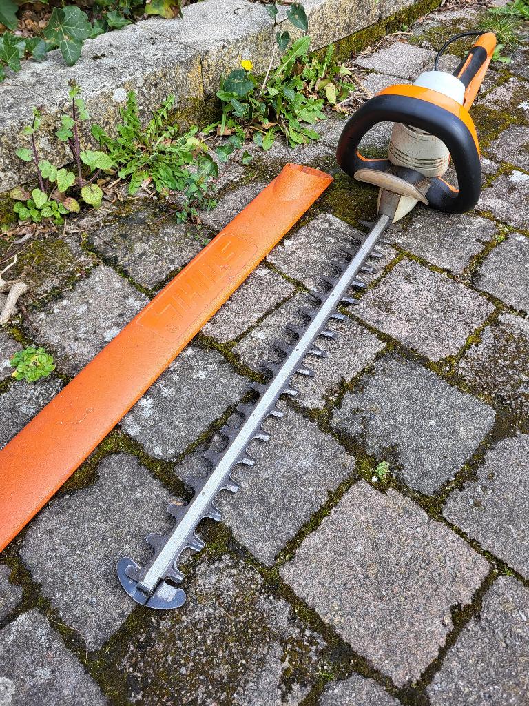 Stihl HSE 71 Elektrische Heggenschaar - 600W, Ophalen, Gebruikt, Elektrisch, Stilh