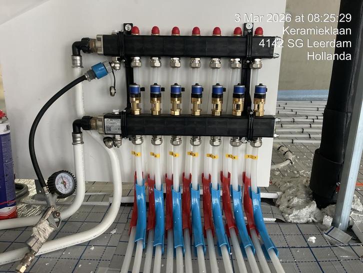 Vloerverwarming Installatie – Snel, Professioneel, Bricolage & Construction, Chauffage & Radiateurs, Comme neuf, Enlèvement