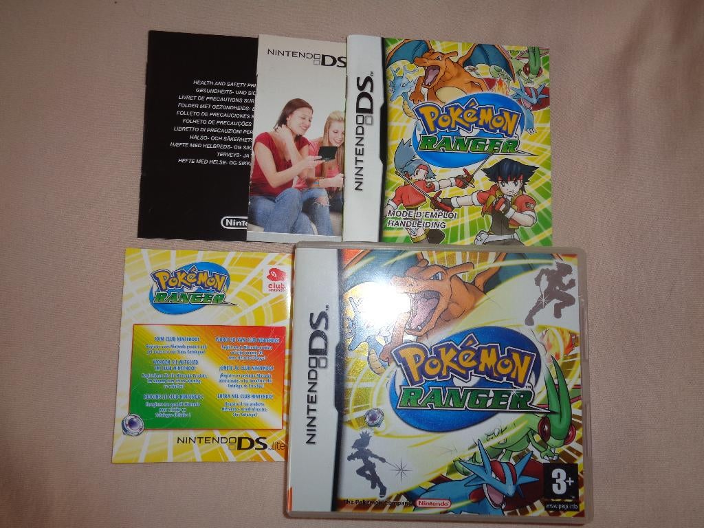 nintendo ds, pokemon ranger, complet fr., Enlèvement, Comme neuf, Aventure et Action, À partir de 3 ans