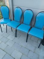 Eetstoelen, Maison & Meubles, Chaises, Enlèvement, Utilisé, Quatre, Cuir