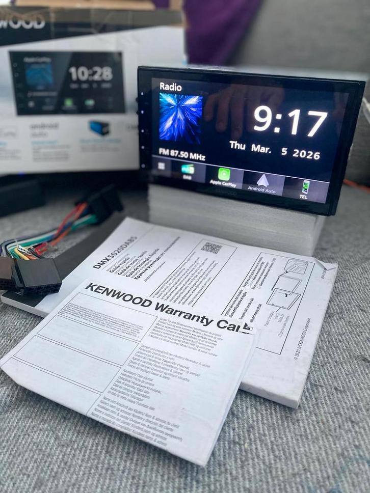 VW BMW PEUGEOT  TOYOTA  NISSAN Kenwood DMX5020DABS
écran 6.8, Auto diversen, Autoradio's