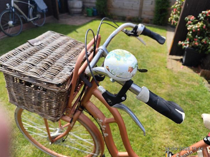 retro damesfiets, Fietsen en Brommers, Fietsen | Dames | Omafietsen, Zo goed als nieuw, 47 tot 50 cm, Versnellingen, Ophalen