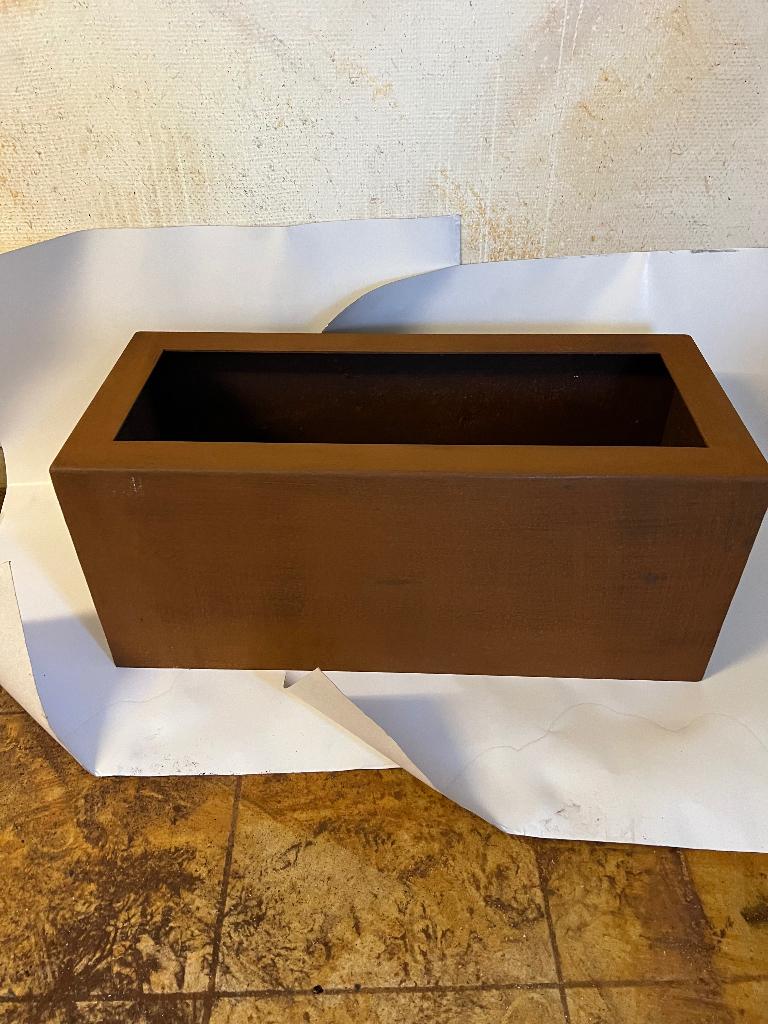 Plantenbak cortenstaal, Tuin en Terras, Bloembakken en Plantenbakken, Nieuw, Ophalen of Verzenden, Metaal, 60 tot 100 cm