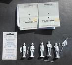 5 figurines en plomb, soldats et marin TRADITION, Envoi, Neuf, 1:35 à 1:50, Personnage ou Figurines