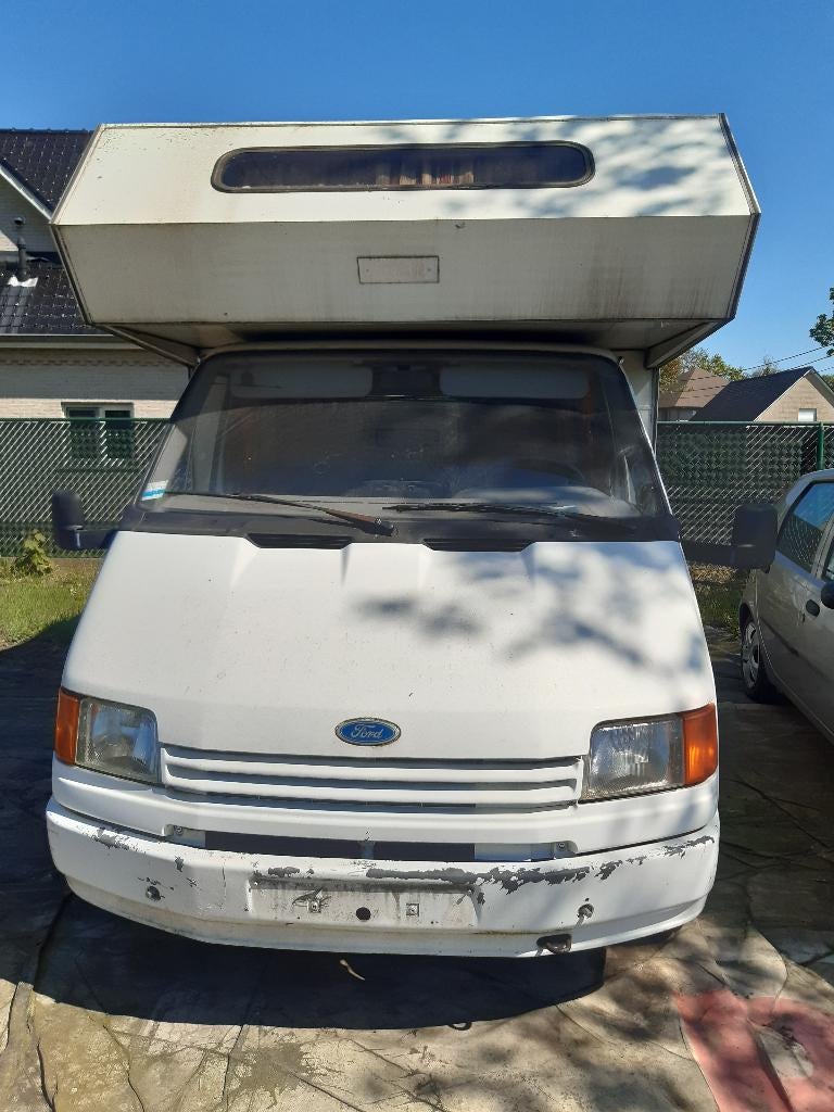 mobilhome, Caravans en Kamperen, Mobilhomes, Alkoof, Roue de secours, Ford, 7 tot 12 maanden geleden