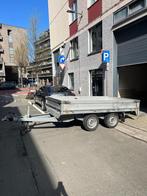 geremde aanhangwagen dubbele as, Auto diversen, Aanhangers en Bagagewagens, Ophalen, Zo goed als nieuw