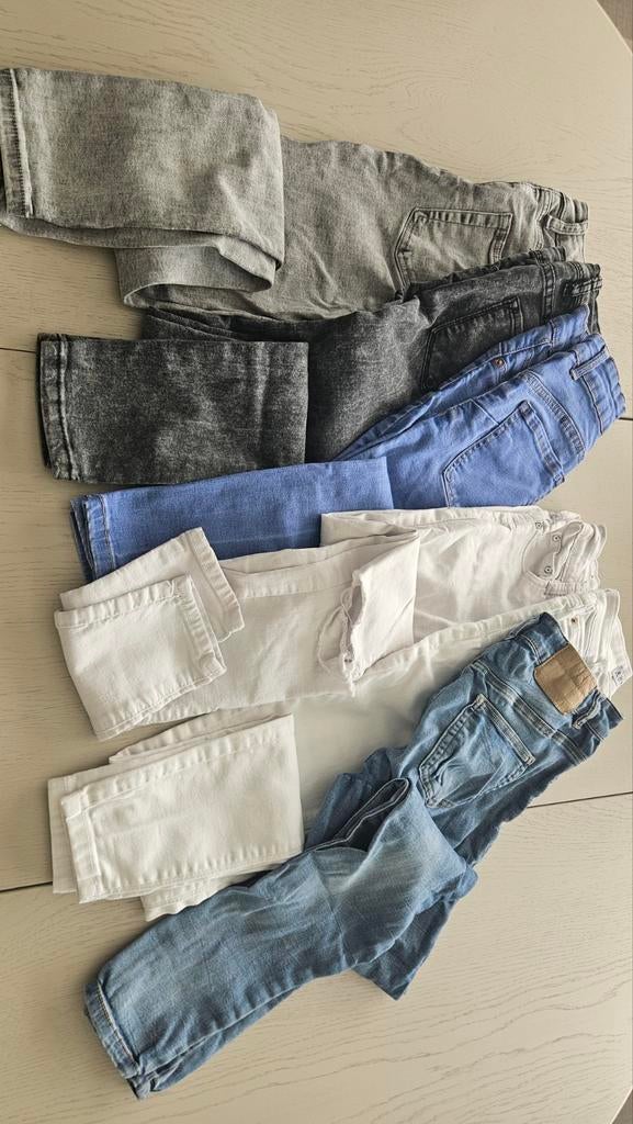 Jeansbroek, 8 stuks, maat 36 skinny, Ophalen, Maat 36 (S)