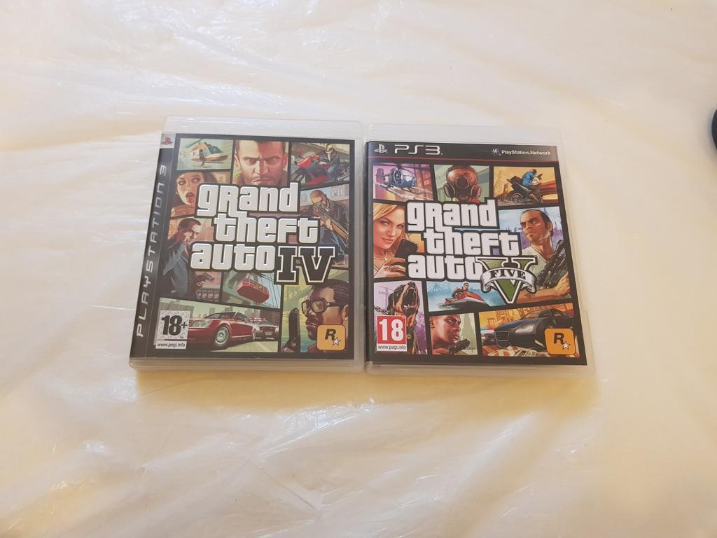 Gta4- en Gta5 ps3-bundel, Games en Spelcomputers, Ophalen of Verzenden
