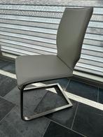 Stoelen (6 stuks), Huis en Inrichting, Stoelen, Ophalen, Nieuw, Leer, Grijs