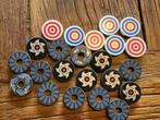 LEGO tegels rond bedrukt 23 stuks / 666-T1, Ophalen of Verzenden, Zo goed als nieuw, Losse stenen, Lego