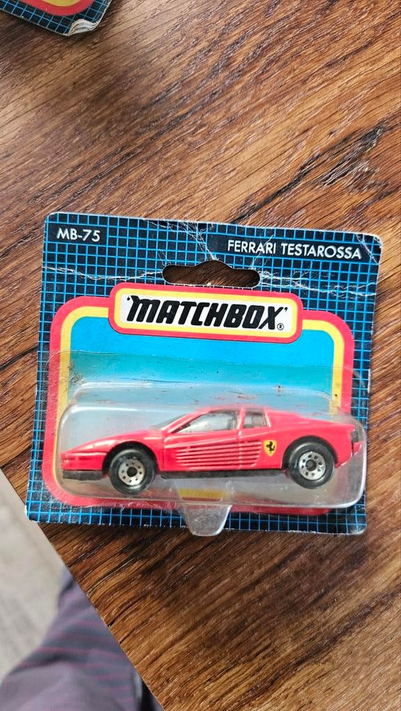 Programme d'essais Ferrari. Boîte d'allumettes, Enlèvement ou Envoi, Neuf, Voiture