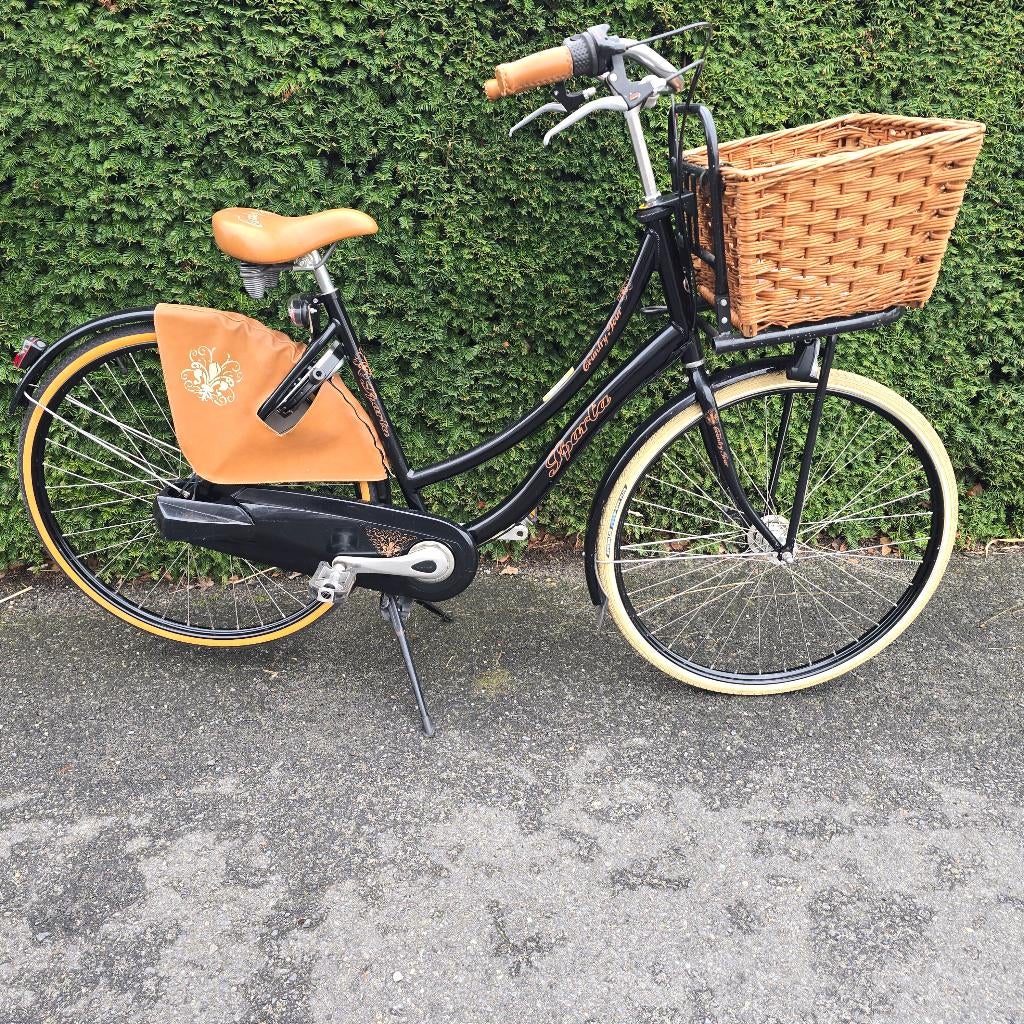 Oerdelijke dames fiets met draagmand - SPARTA country 4, Ophalen, Gebruikt, Sparta