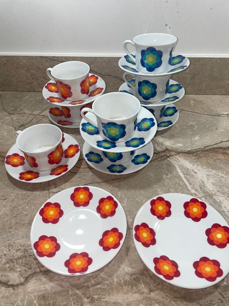 Scherzer Bavaria servies vintage, Keramiek, Ophalen of Verzenden, Zo goed als nieuw, Overige stijlen