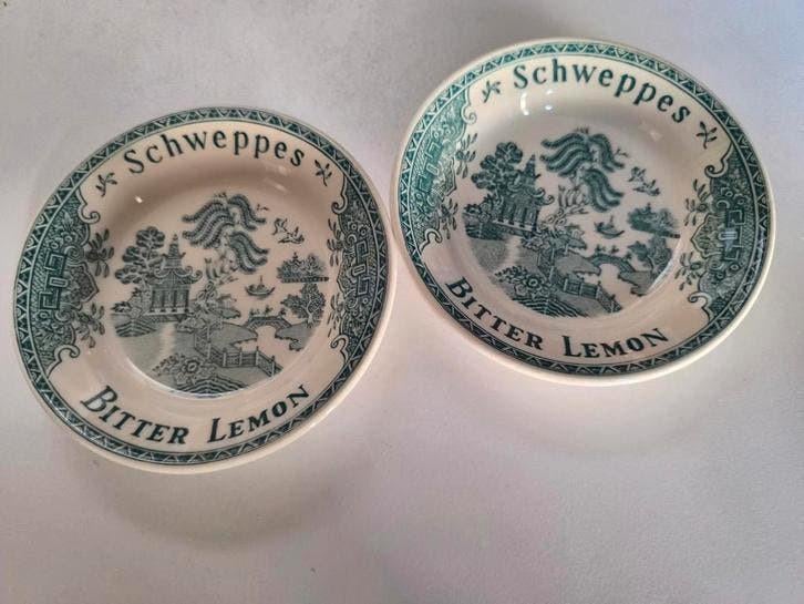Vintage schaaltjes Schweppes, Enlèvement ou Envoi