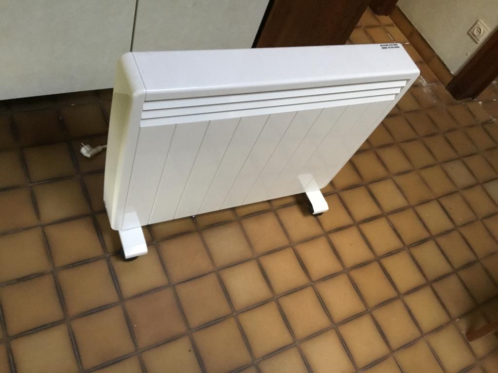 Chauffage électrique sur roues, Bricolage & Construction, Enlèvement, Comme neuf