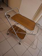 Serveerkar vintage . Plooibaar, Ophalen of Verzenden