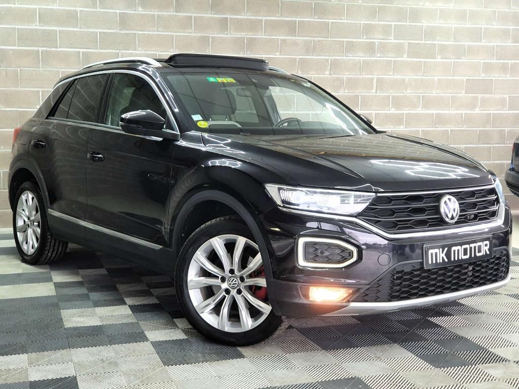Volkswagen T-Roc 🟢2.0 DIESEL 150CV 4 MOTION / BOITE AUTO, Automaat, Stof, Gebruikt, 4 cilinders