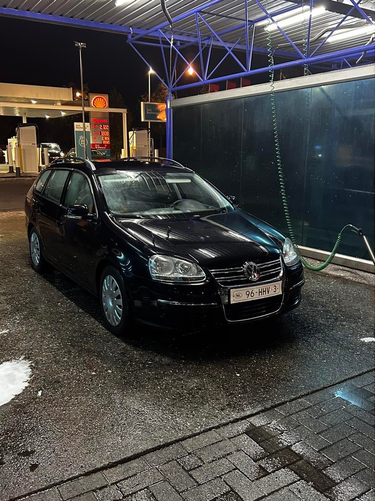 Vw golf 2009 1.4 tsi, Auto's, Zwart, Golf, Euro 4, Velours