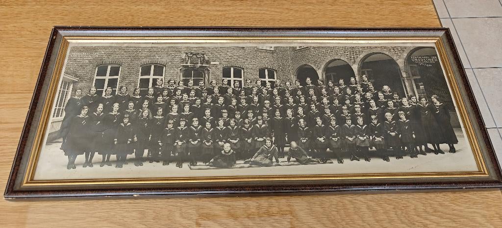 Hoogstraten kostschool ursulinen 1934-35 foto, Ophalen, Foto, Zo goed als nieuw, Voor 1940