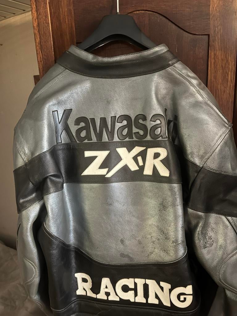 Kawasaki ZXR Lederen motor jas., Ophalen