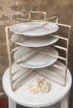 Vintage bordenrekje, Huis en Inrichting, Ophalen of Verzenden, Zo goed als nieuw