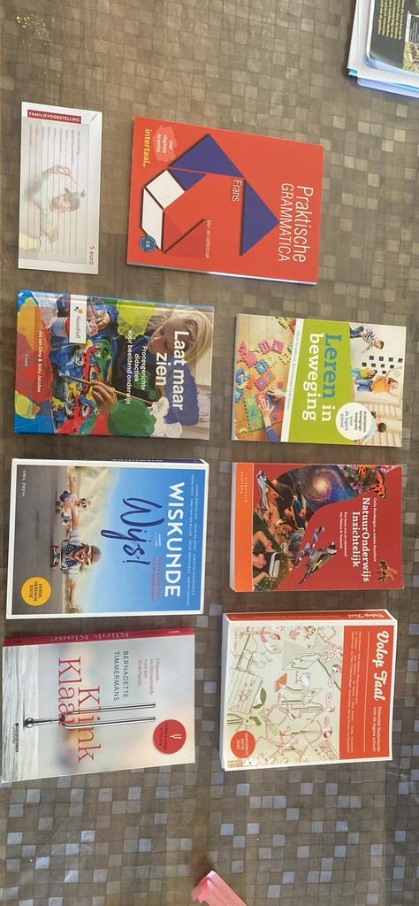 Schoolboeken: leerkracht lager onderwijs (eerste jaar), Livres, Livres scolaires, Enlèvement, Comme neuf, Autres niveaux, Autres matières