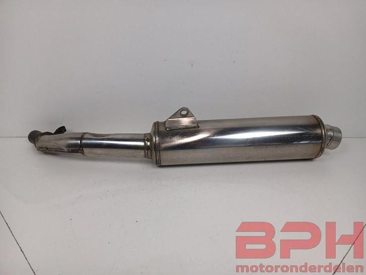 Uitlaat demper links Suzuki GSX-R 1100 1989 t/m 1992 exhaust, Motoren, Onderdelen | Suzuki, Gebruikt, Ophalen of Verzenden