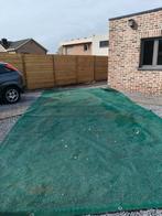 Gaasnet container 3,5 x 8m, Ophalen